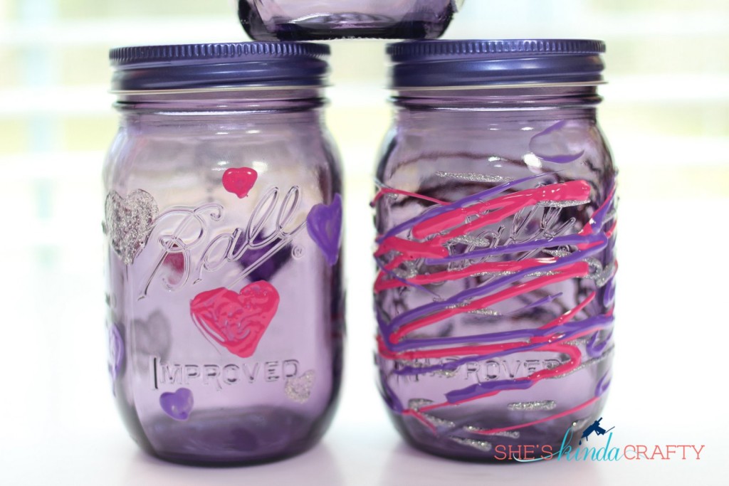 Mason Jar Homework Station