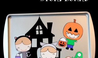 Magnetic Halloween Storyboard