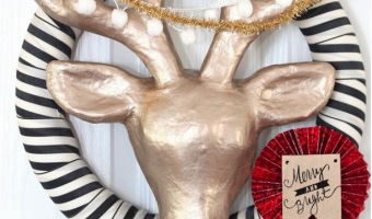 Rudolph Wreath and 14 more Amazing Wreaths